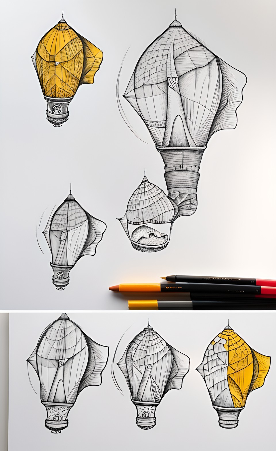 Defteriniz İçin Çizim Fikirleri - Drawing Ideas for Your Drawing Notebook