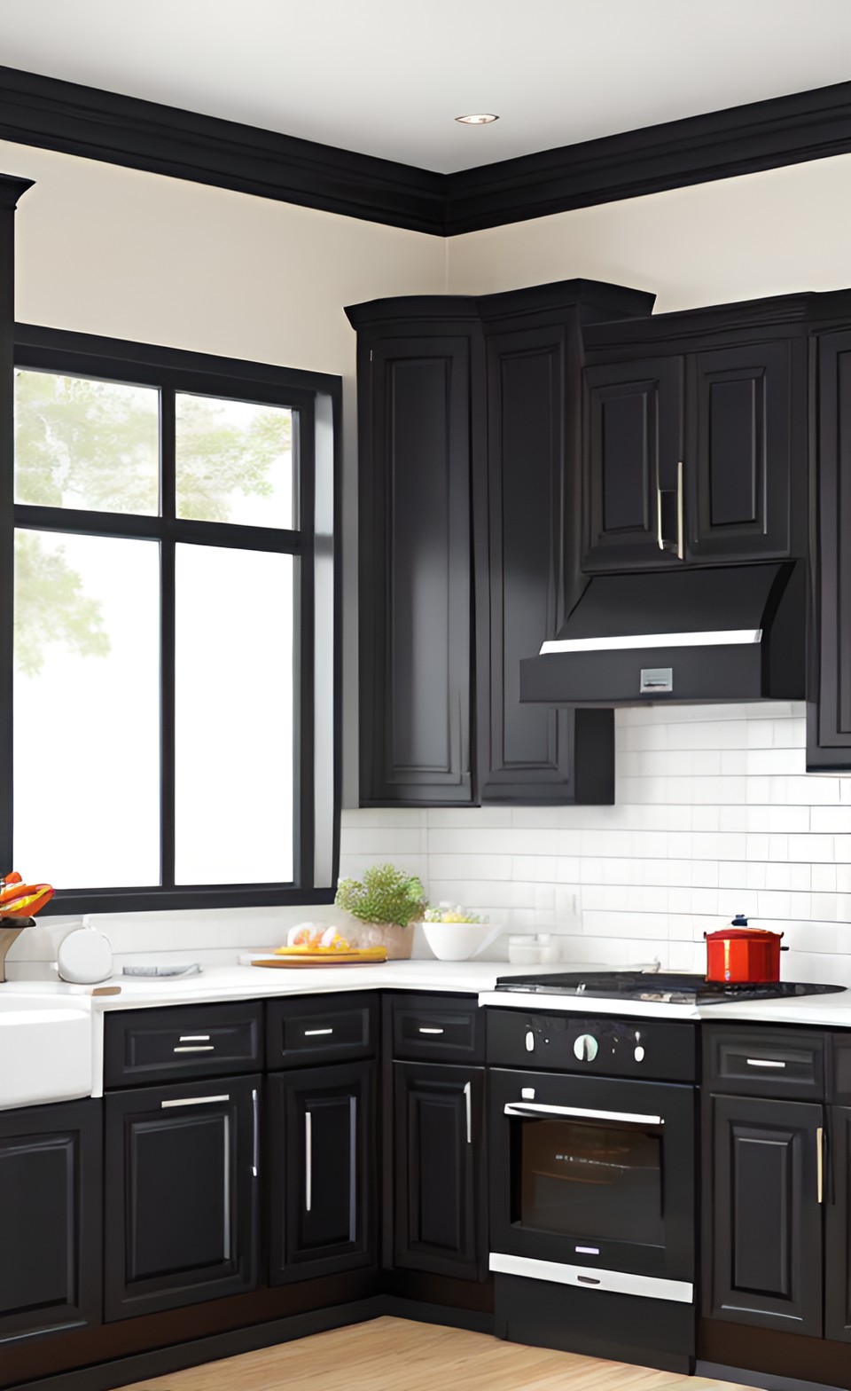 Siyah Temalı mutfak dekorasyon fikirleri |  Black Themed kitchen decorating ideas
