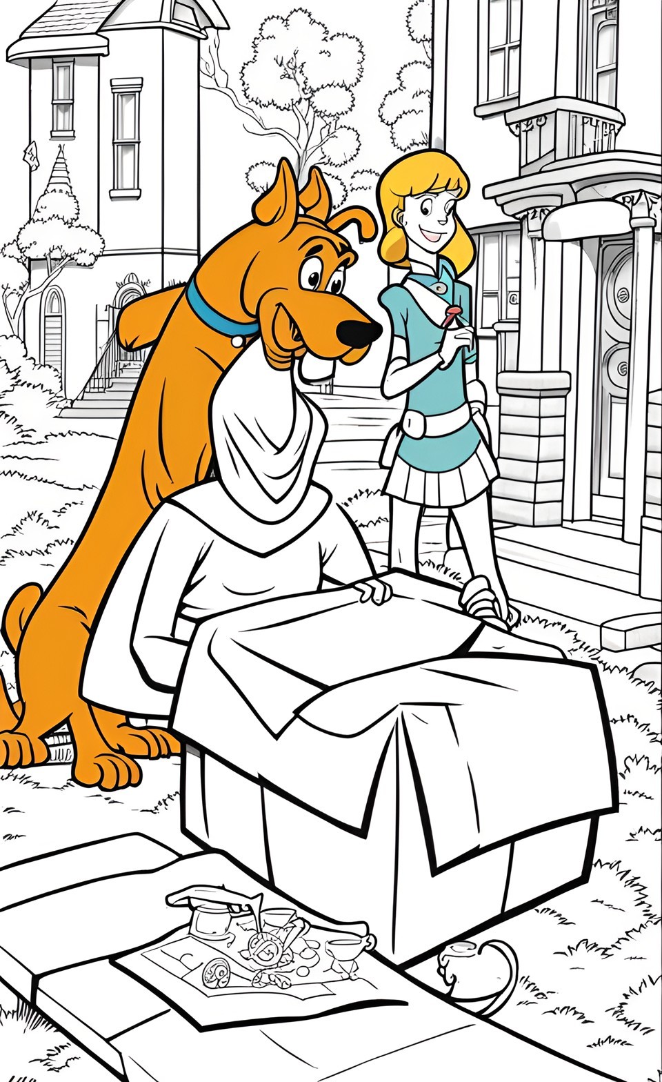 Çocuklarınız İçin En İyi 15 Scooby Doo Boyama Sayfası