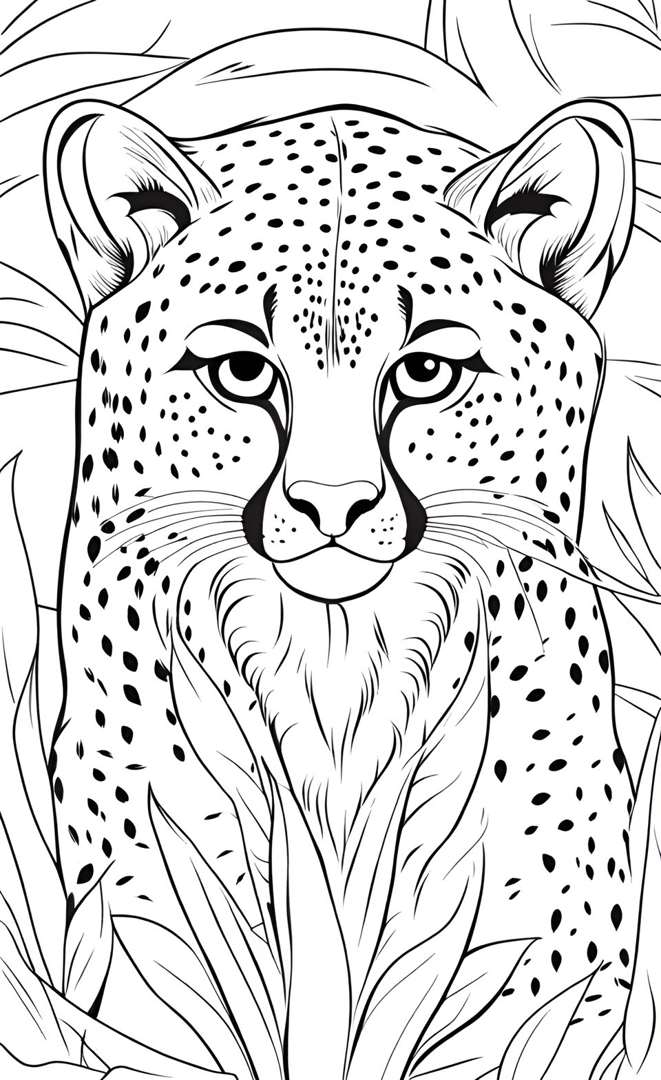 En İyi Çita Boyama Sayfaları | Best Cheetah Coloring Pages For