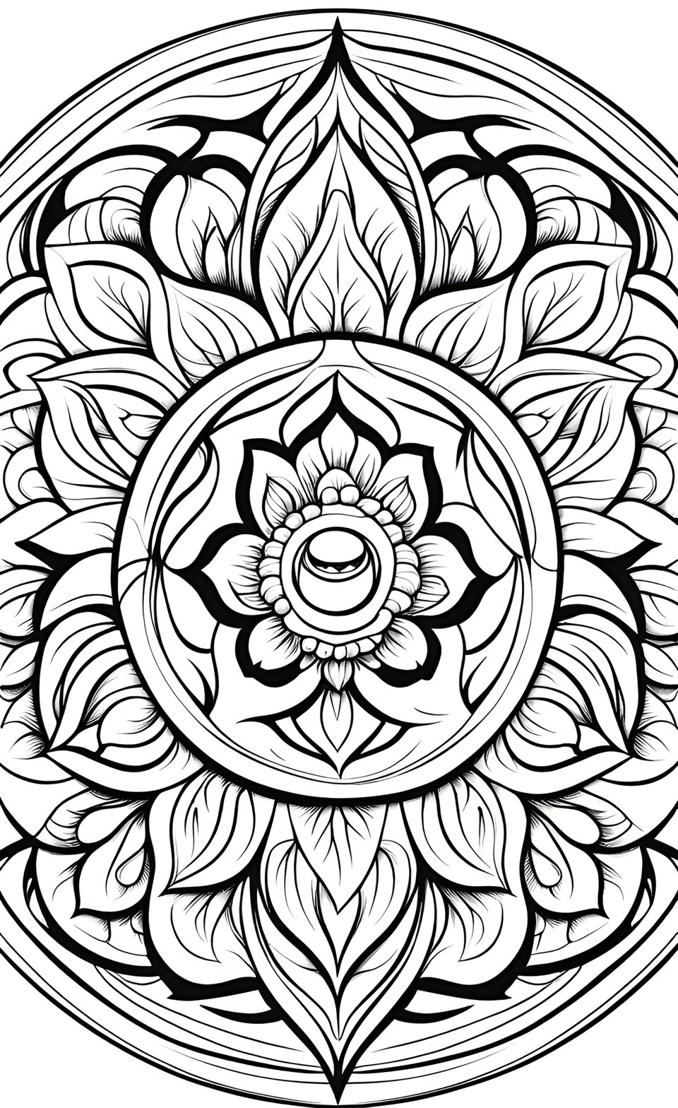 Mandala Coloring Pages | Mandala Boyama Sayfaları