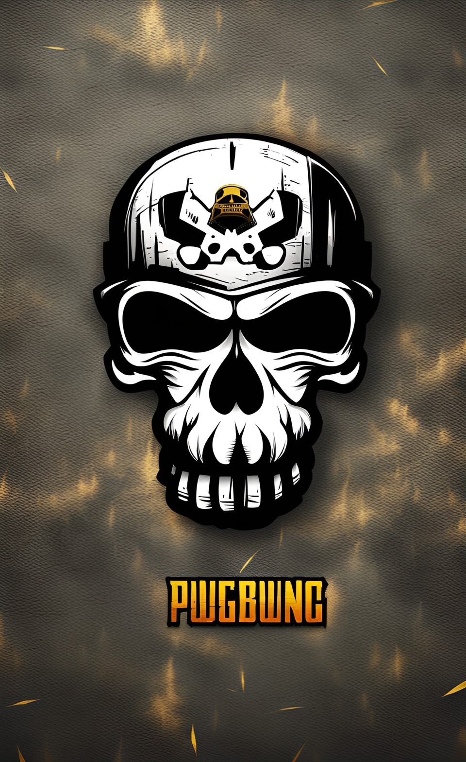 PUBG Skull iPhone Wallpaper 4K