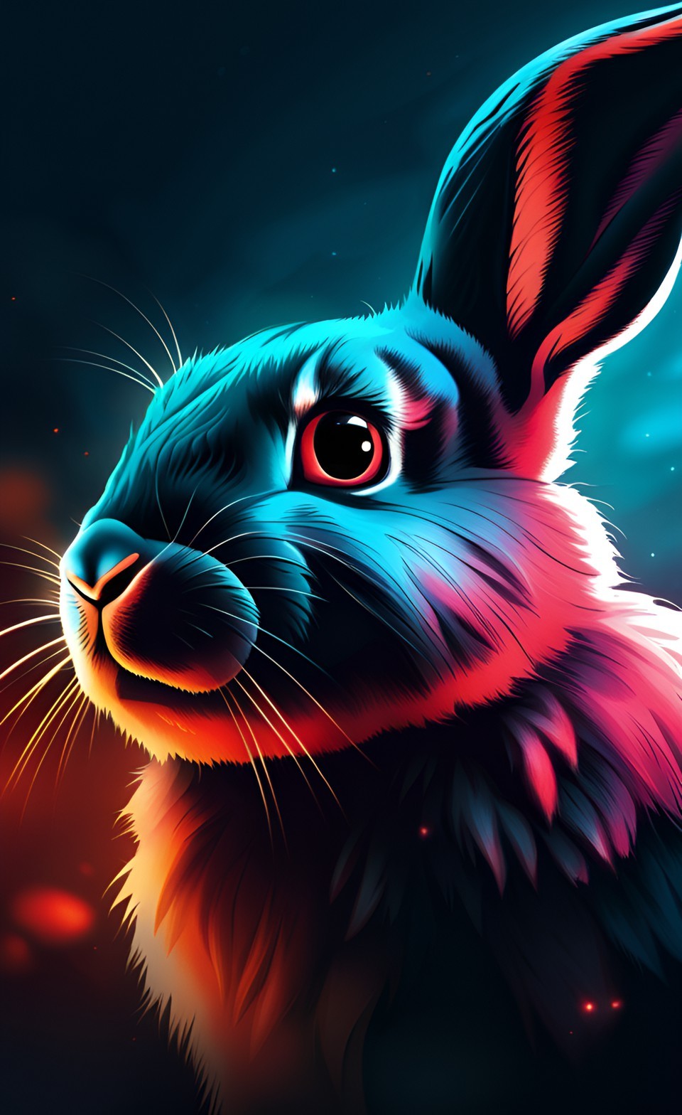 The Rabbit iPhone Wallpaper 4K