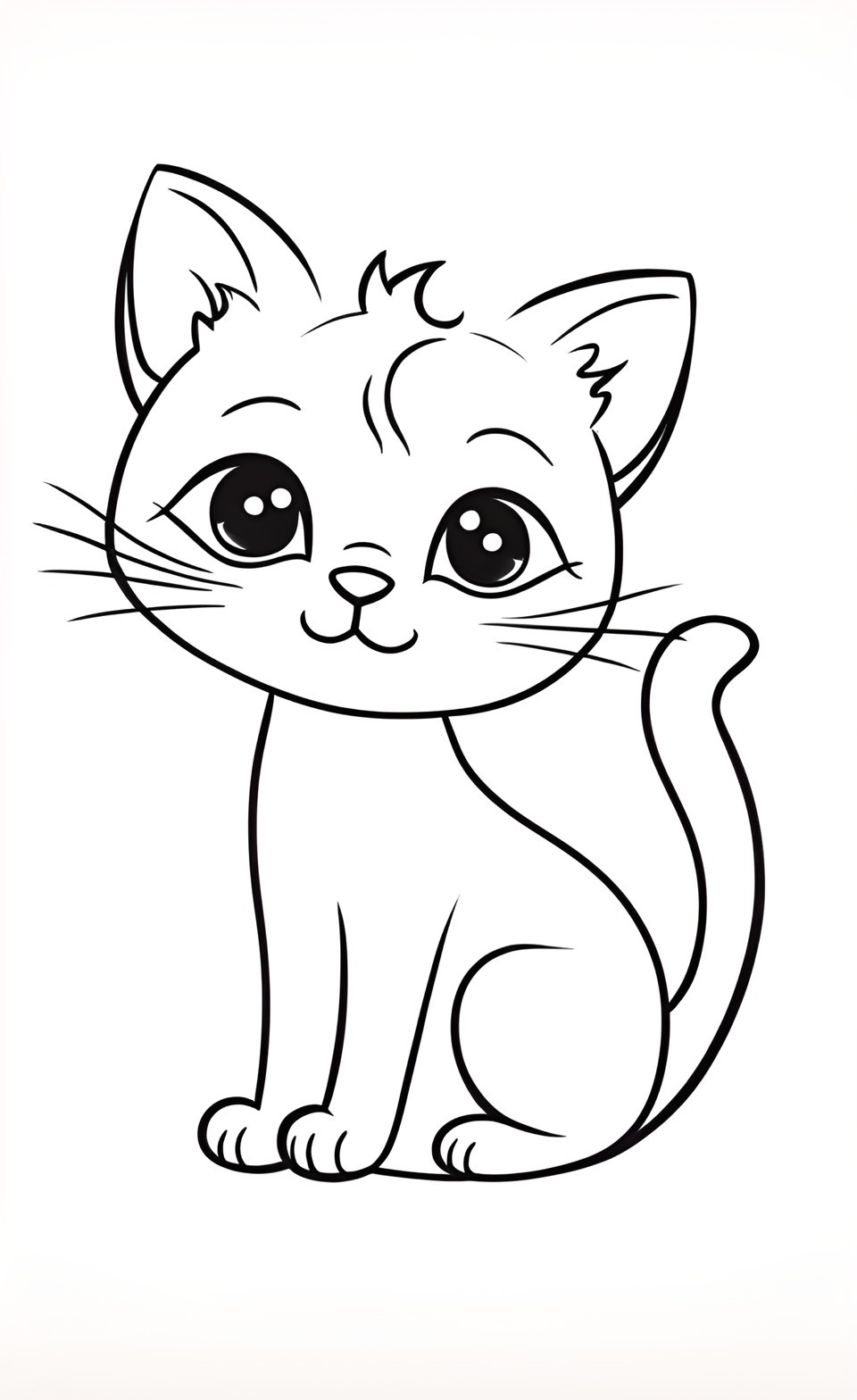 Cute Cat Drawing | Easy Drawing For Kids Step by Step