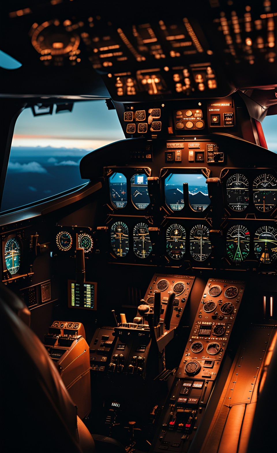 Airplane Cockpit iPhone Wallpaper  4K