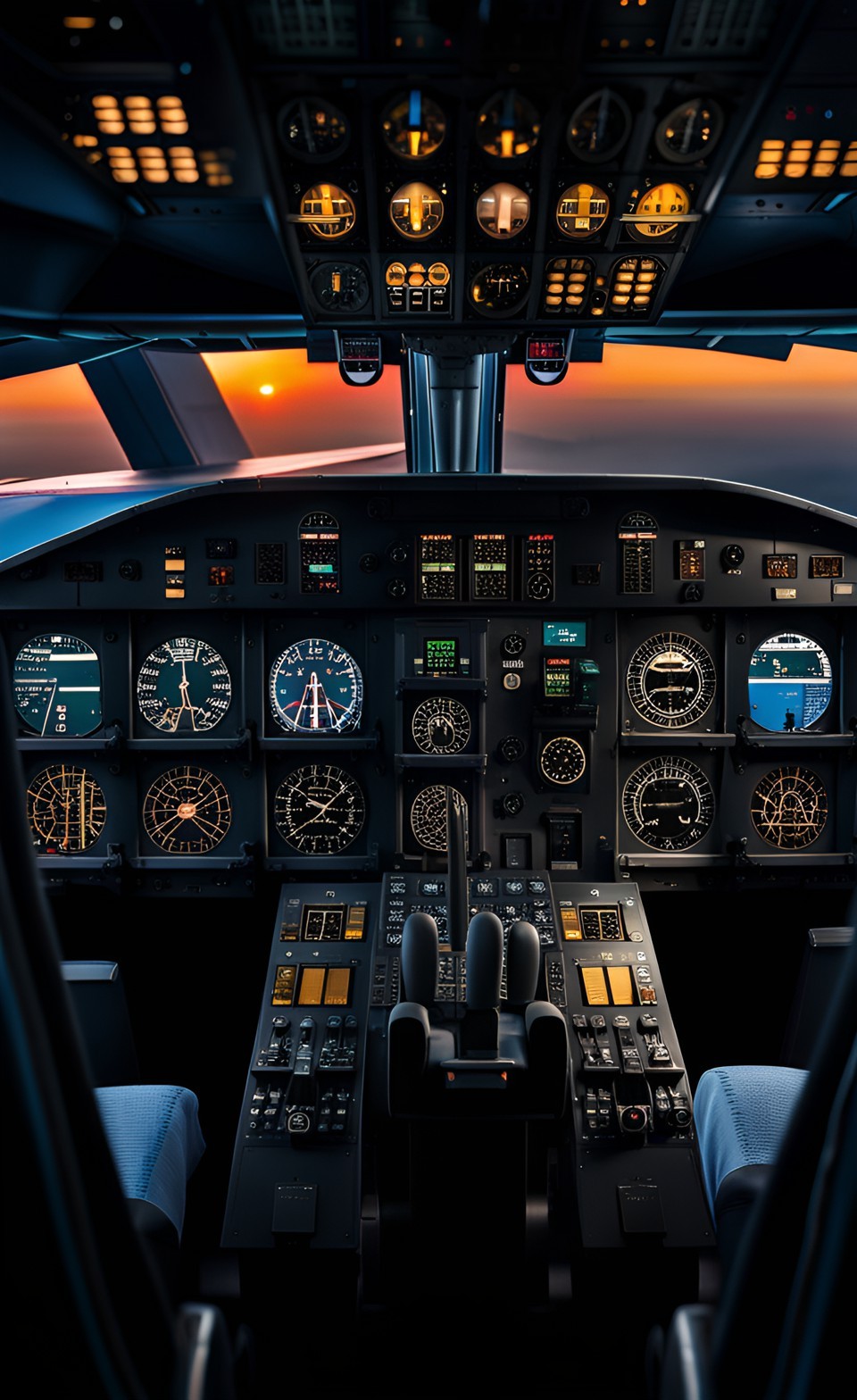 Airplane Cockpit iPhone Wallpaper  4K