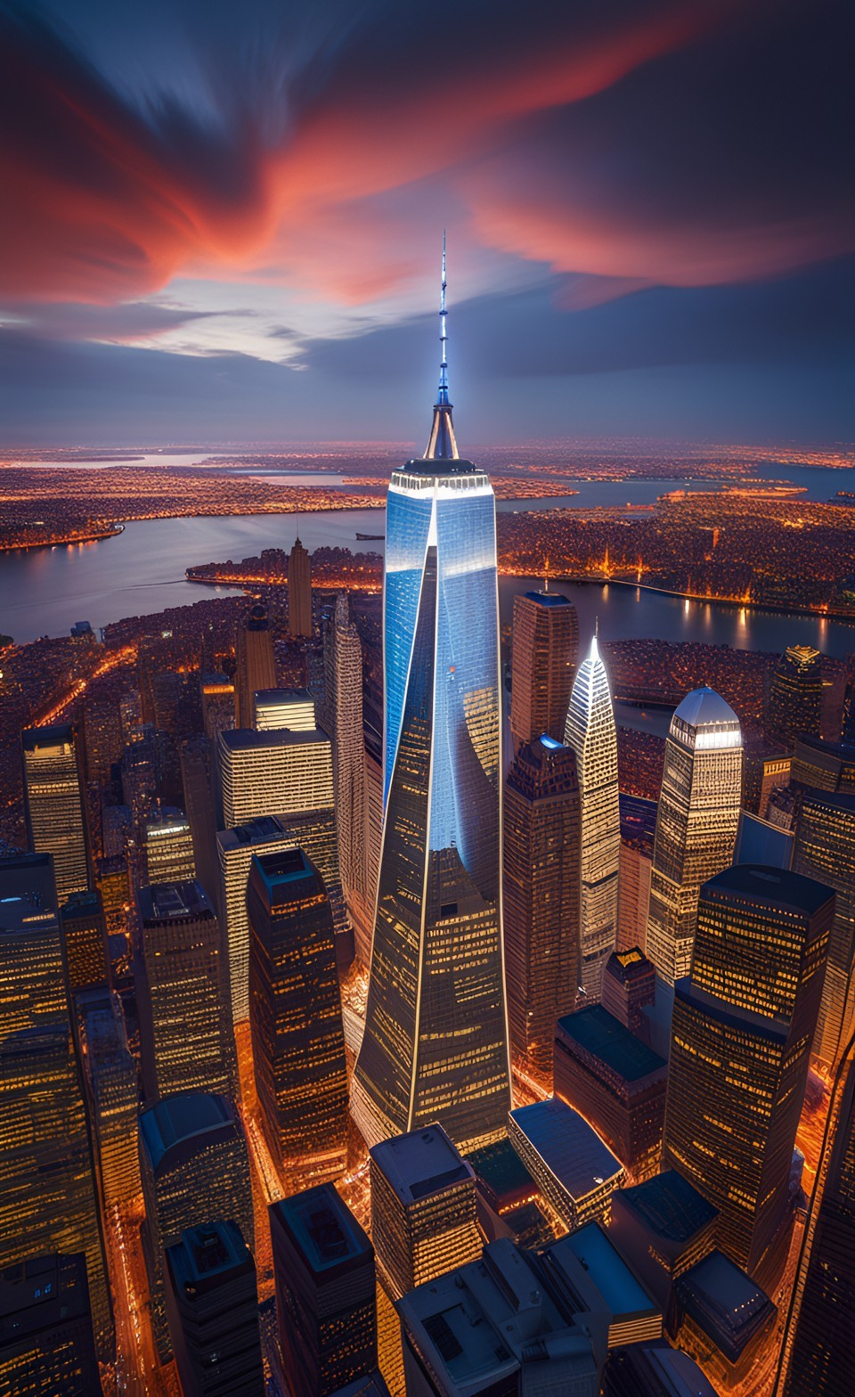 World Trade Center iPhone Wallpaper 4K
