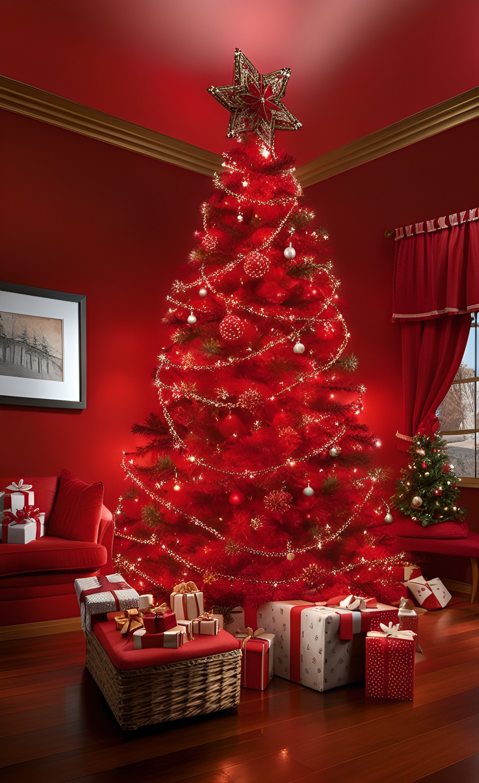 13 of the Best Red Christmas Tree Ideas