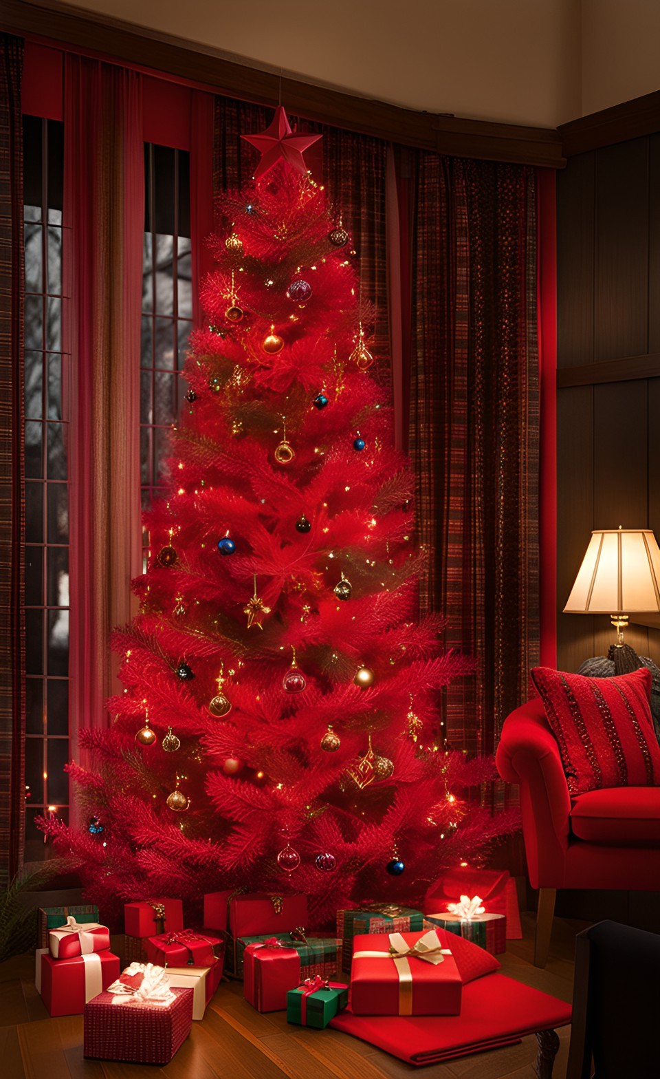 13 of the Best Red Christmas Tree Ideas