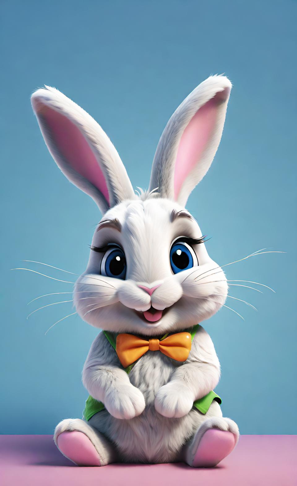 Happy Bunny Wallpaper  4K | iPhone