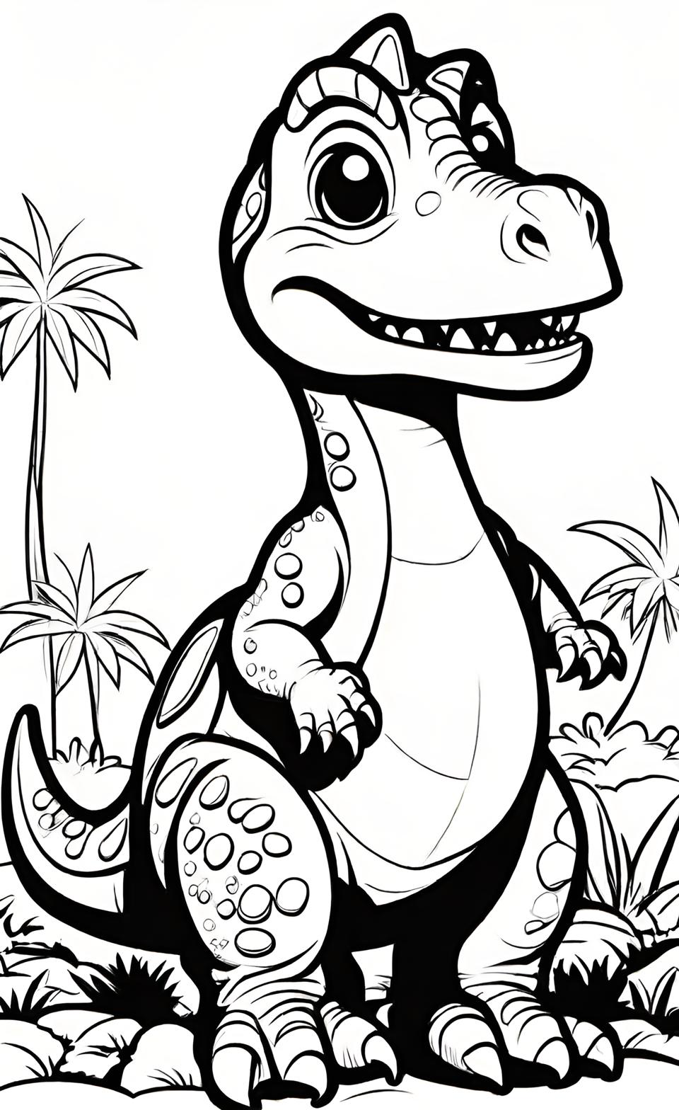 Free Printable Dinosaur Coloring Pages