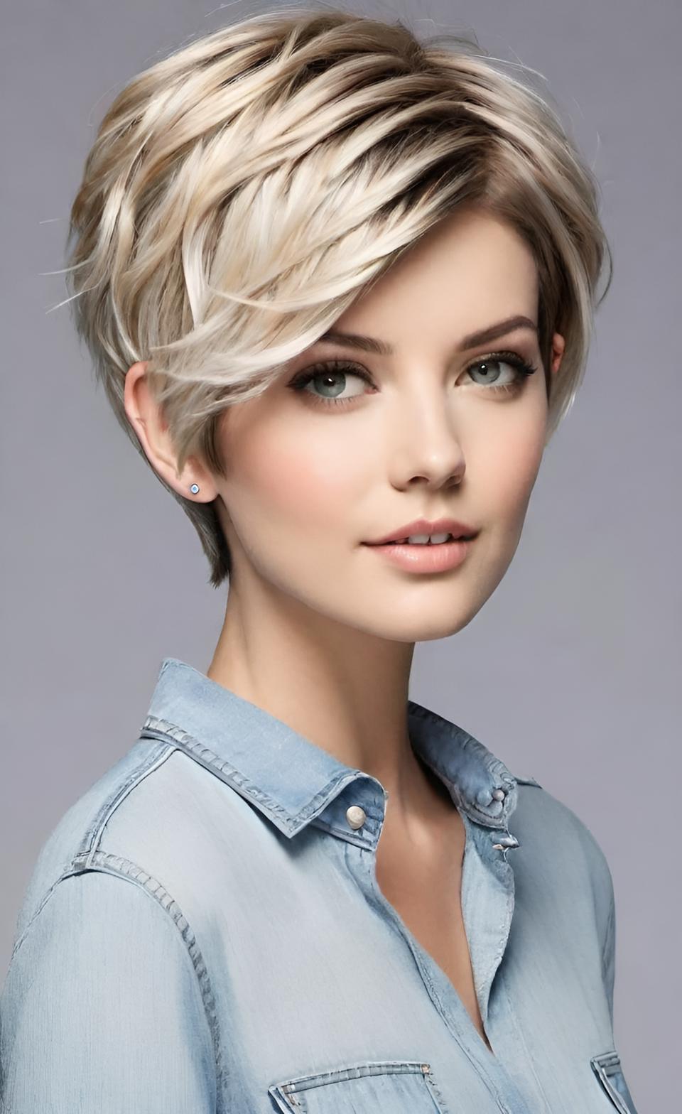 very beautifull short hair styling ideas