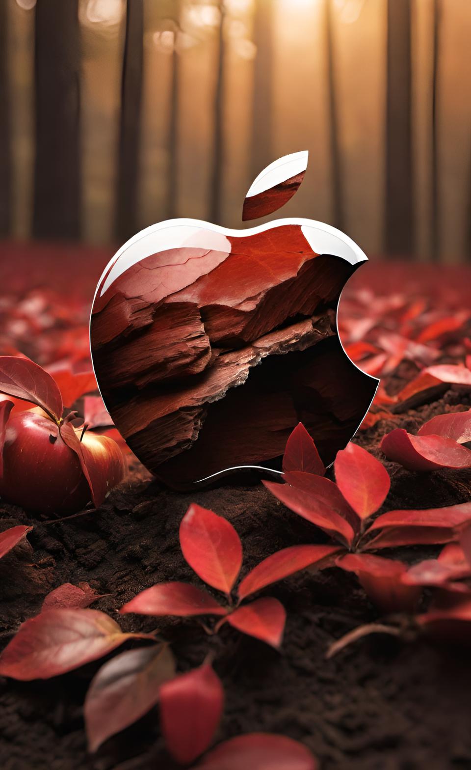 iPhone RedBrown Wallpaper 4K | iPhone 15 Free Download