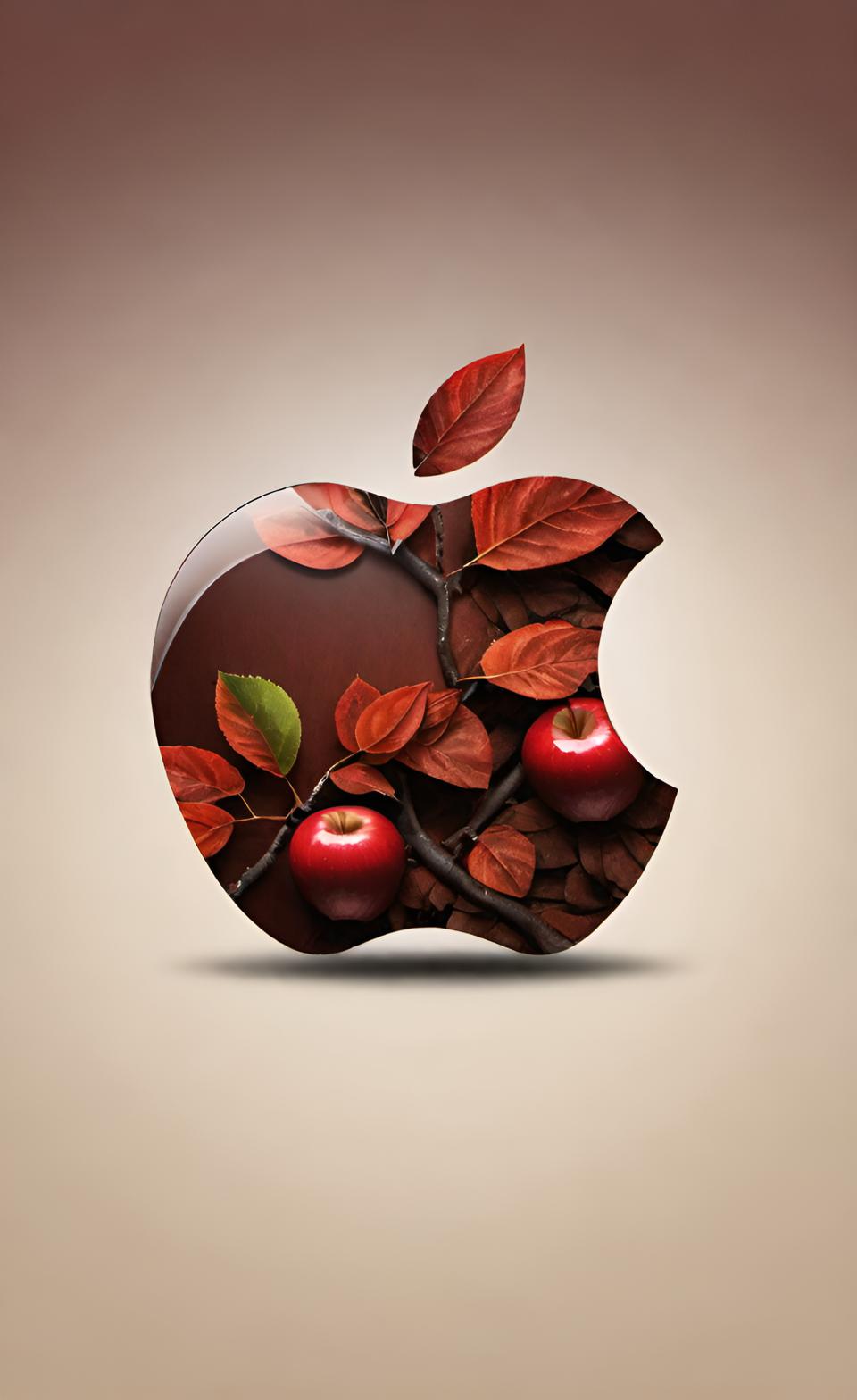 iPhone RedBrown Wallpaper 4K | iPhone 15 Free Download