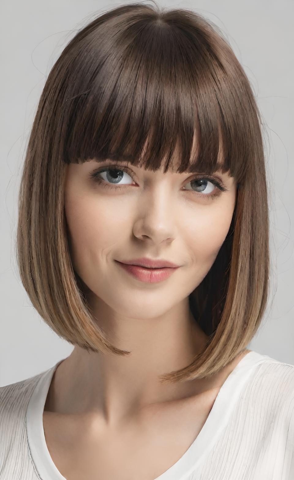 34 haircuts and hairstyles with bangs that are trendy right now