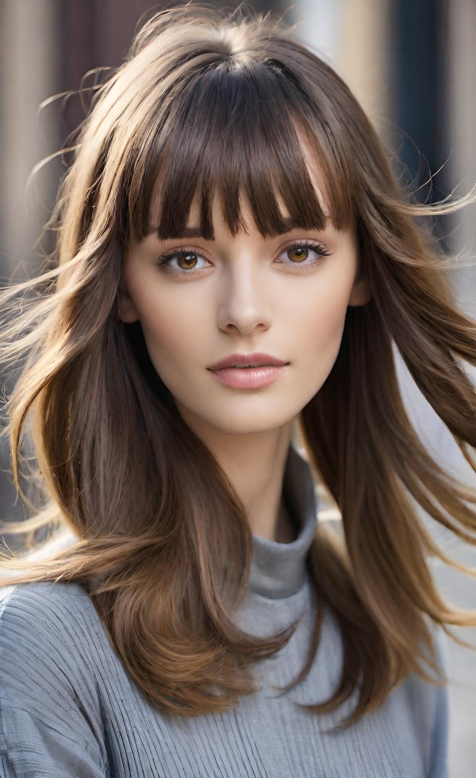 Wispy Bangs For Long Hair: Styling Tips for Gorgeous Braids