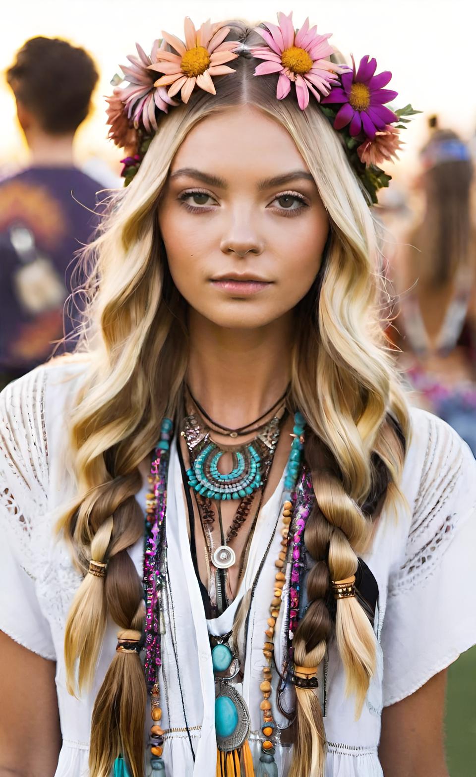 Unleash Your Inner Boho Chic at Coachella | Festival Hairstyles