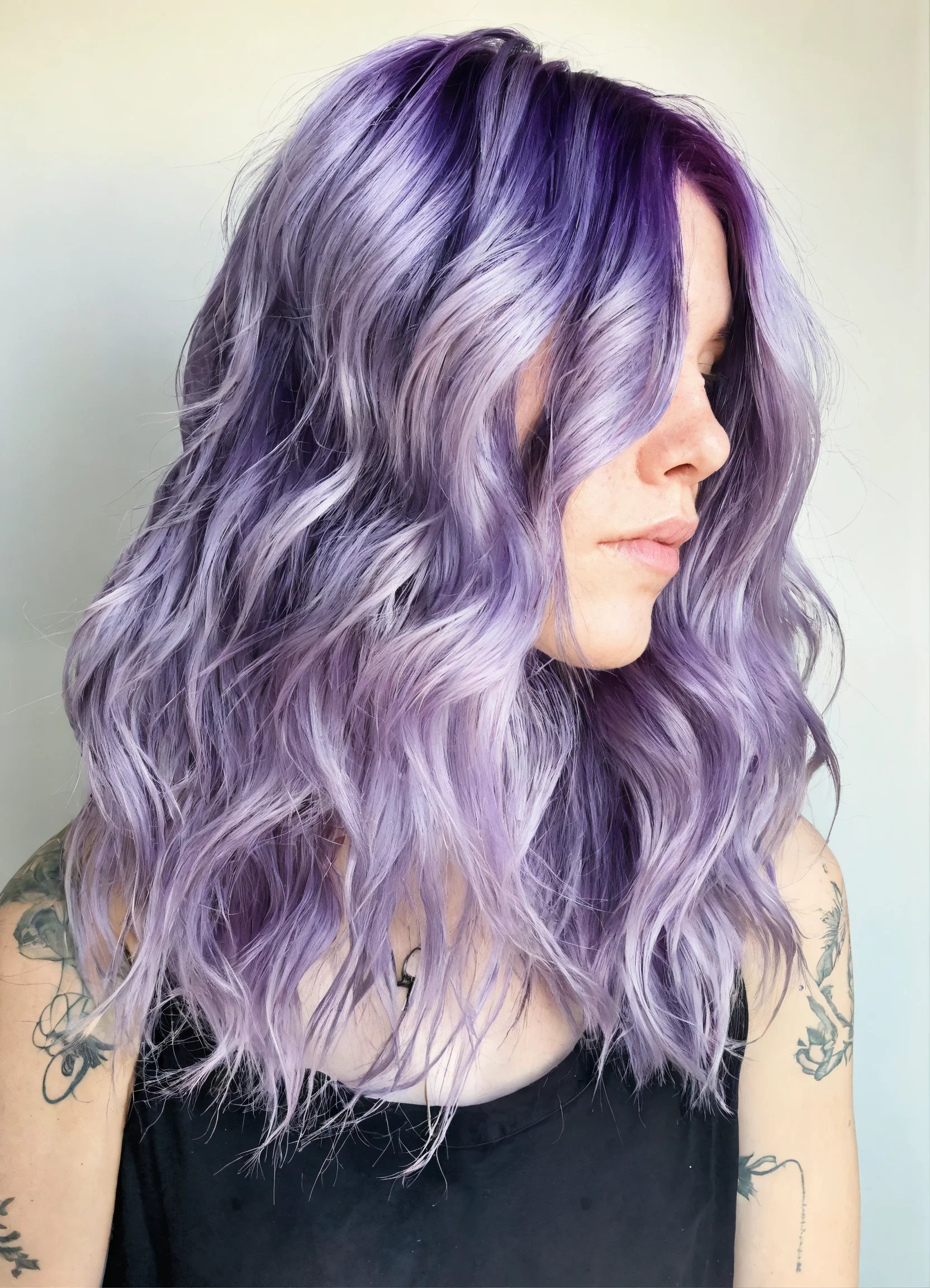 Exploring the Bold World of Lavender Locks | Purple Hair Passion
