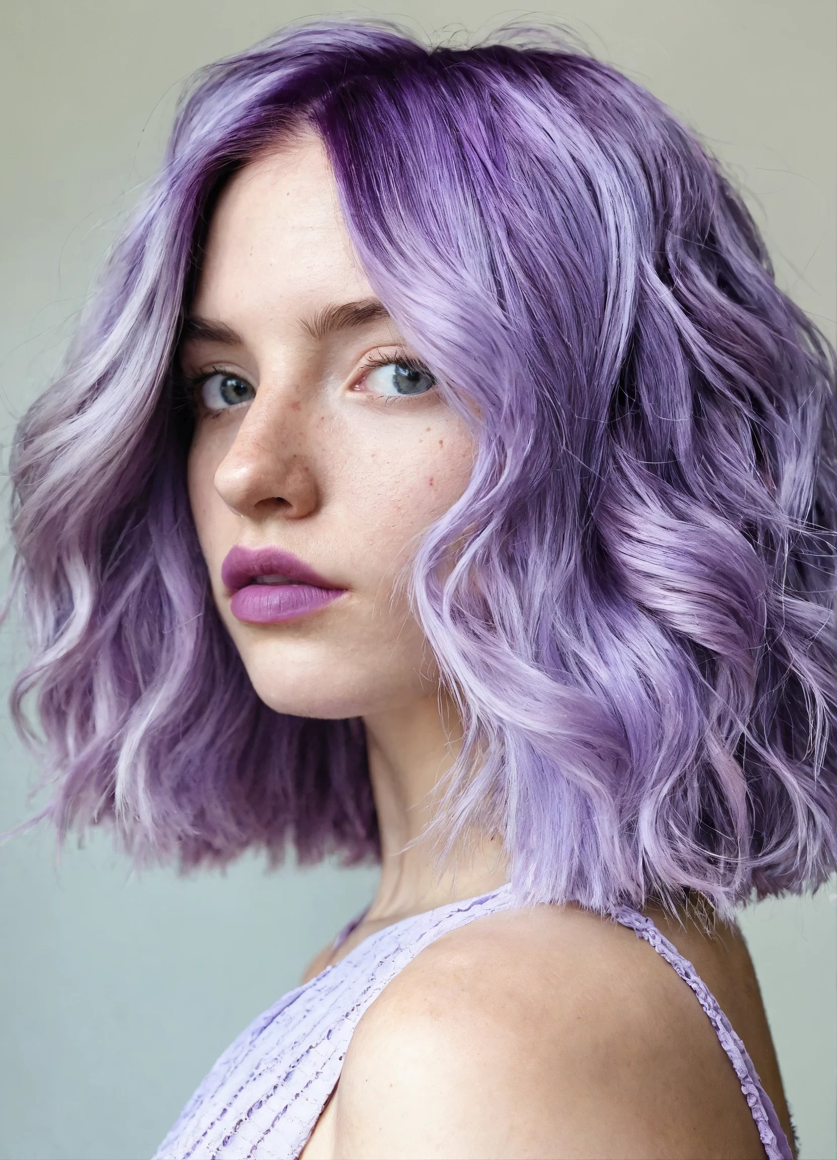 Exploring the Bold World of Lavender Locks | Purple Hair Passion