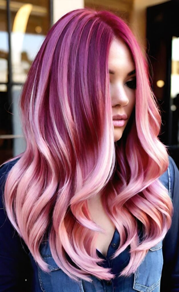 35 Pink Hair Color Ideas for 2024