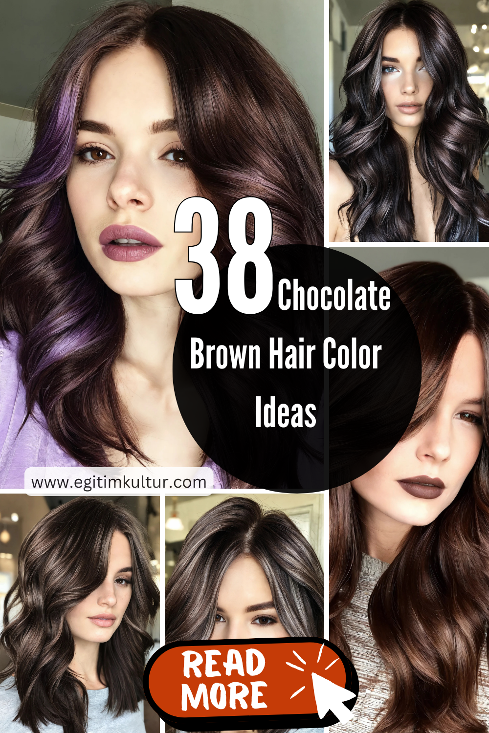 38 Chocolate Brown Hair Color Ideas