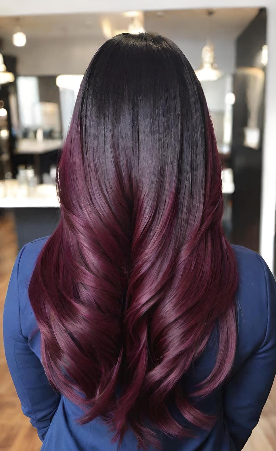 Burgundy Dreams ✨ | Gorgeous Hair Color Ideas That Turn Heads