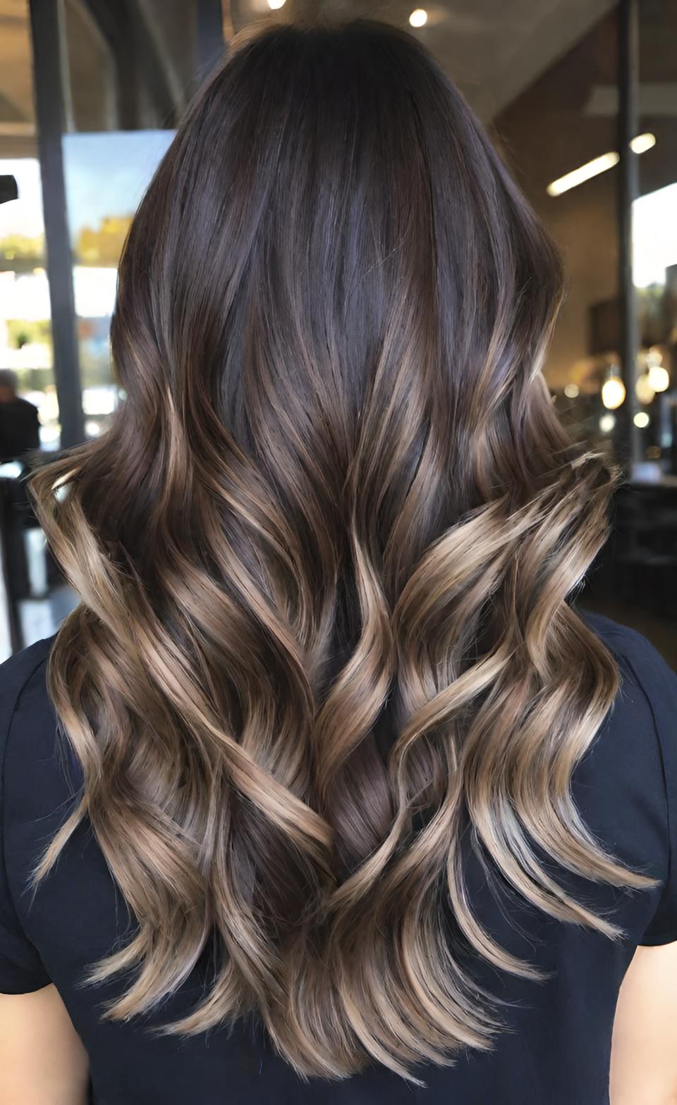 Cool Glow ✨  21 Ash Brown Balayage Looks for a Modern Edge