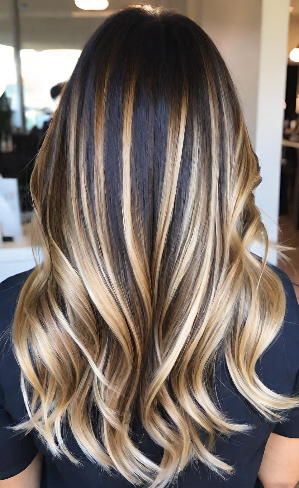 Sunlit Strands ☀️ | Effortless Balayage Looks for Every Hair Type #Balayage