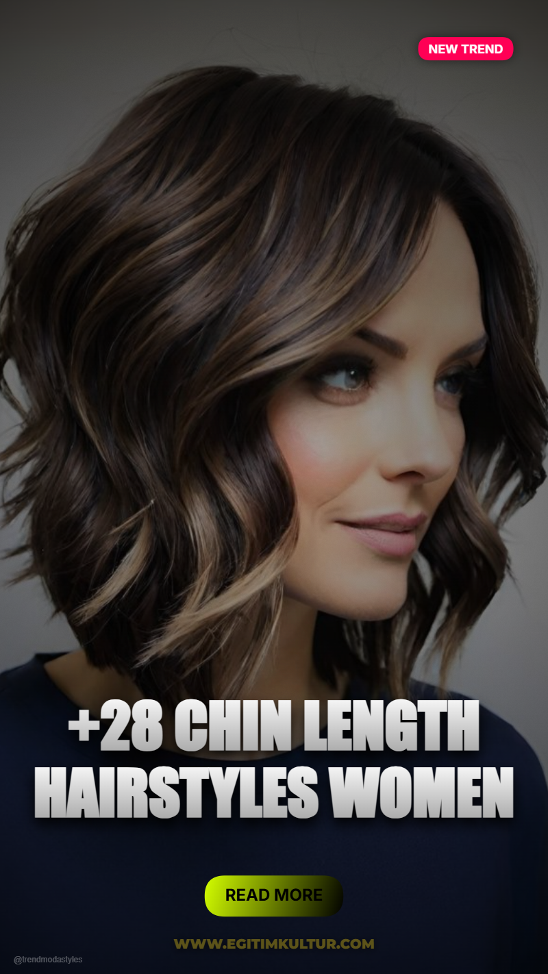 28+ Effortless Chin-Length Hairstyles That Feel Modern