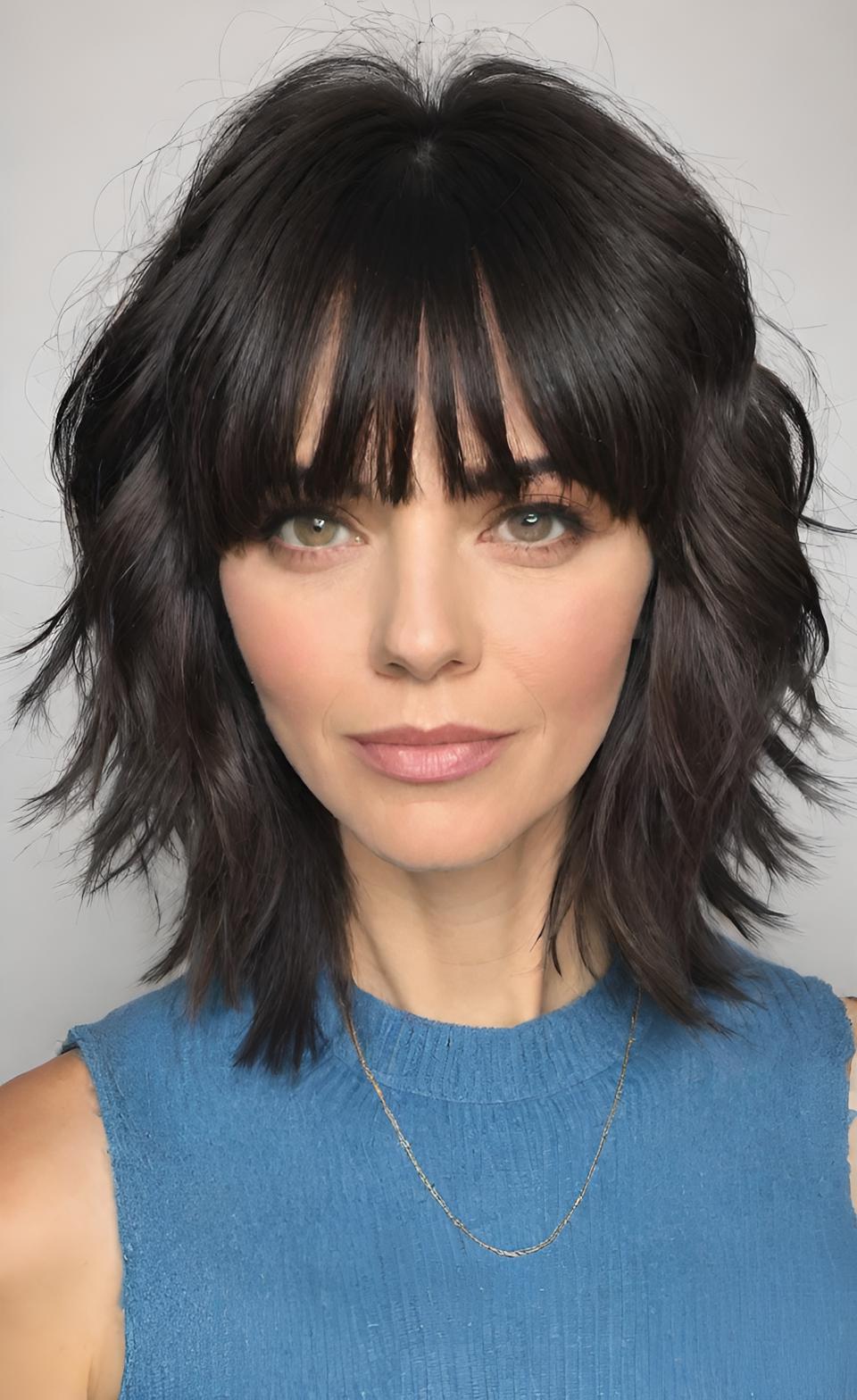 Textured Shag Haircuts ✂️ | The Luxury Guide to Airy Layers & Wispy Bangs
