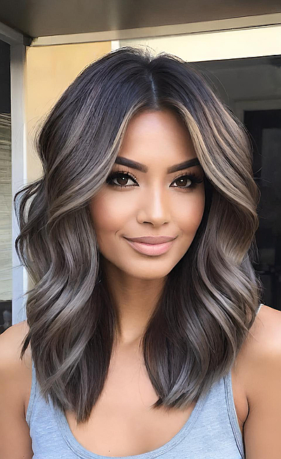 15  Trendy Ash Brown Balayage Hair Ideas for a Chic Makeover