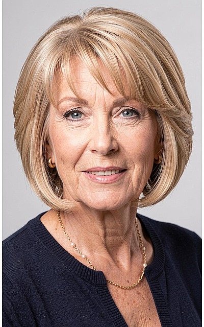 ✨ Platinum Kissed Layered Bob ✨