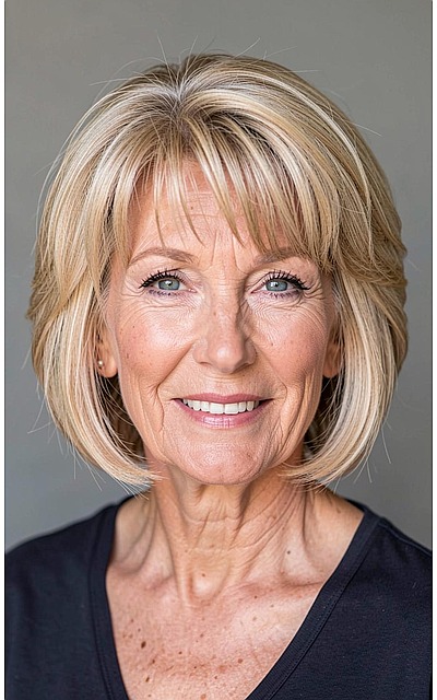 💎 The Silver Edge Textured Bob 💎