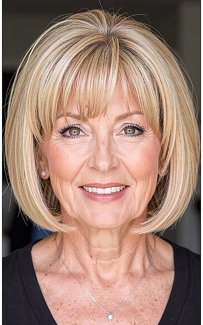 ☀️ Sun-Kissed Golden Layered Bob ☀️