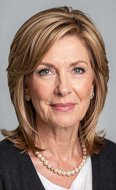 Age-Defying Medium Haircuts for Women Over 40