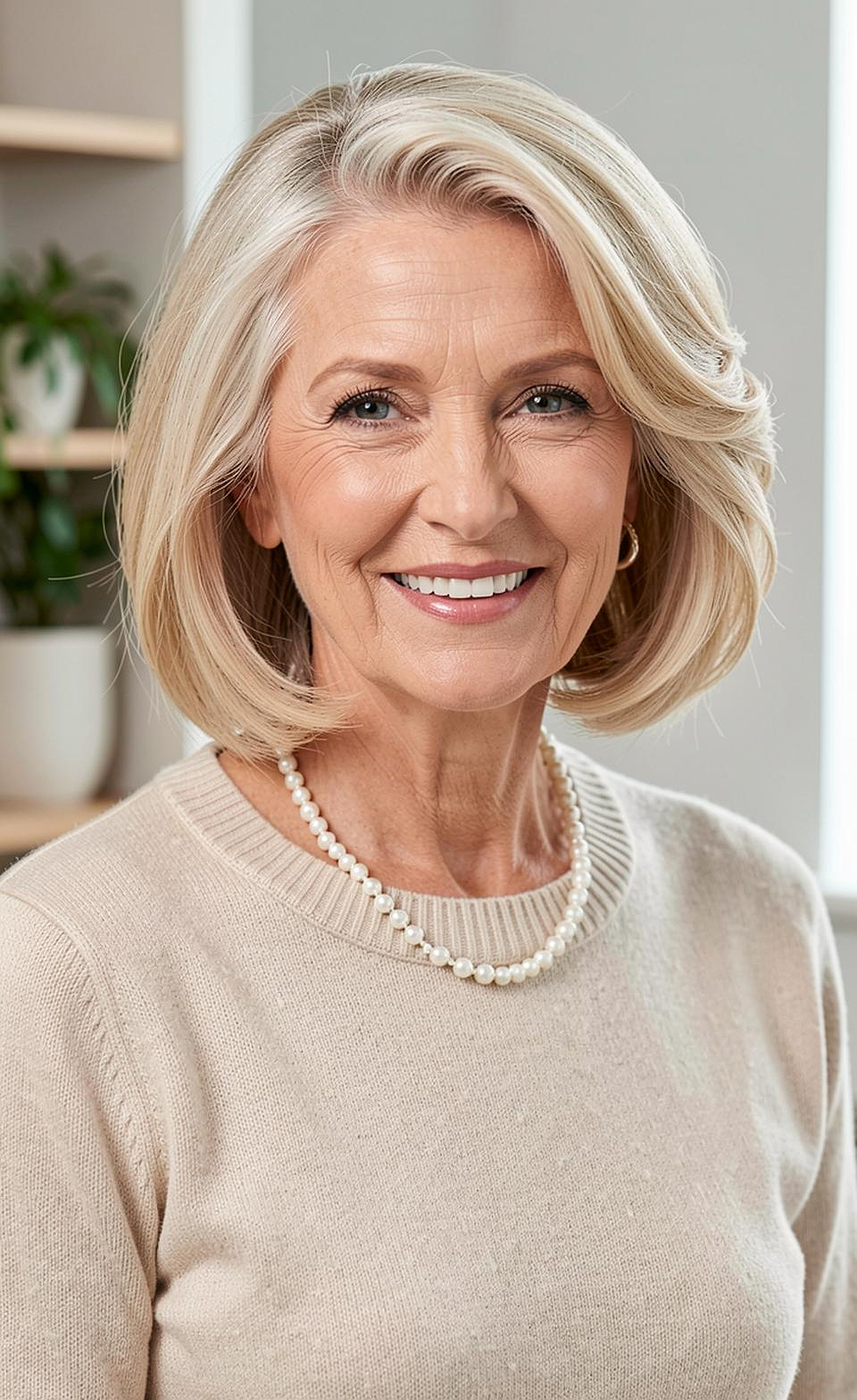 Beautiful Hairstyle for 50+ ✨ Soft, Chic & Modern Ideas