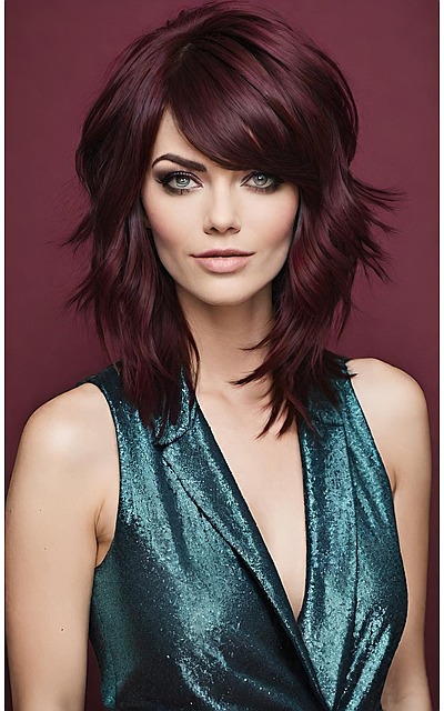 Bold and Beautiful 16 Burgundy Shag Hairstyles to Try