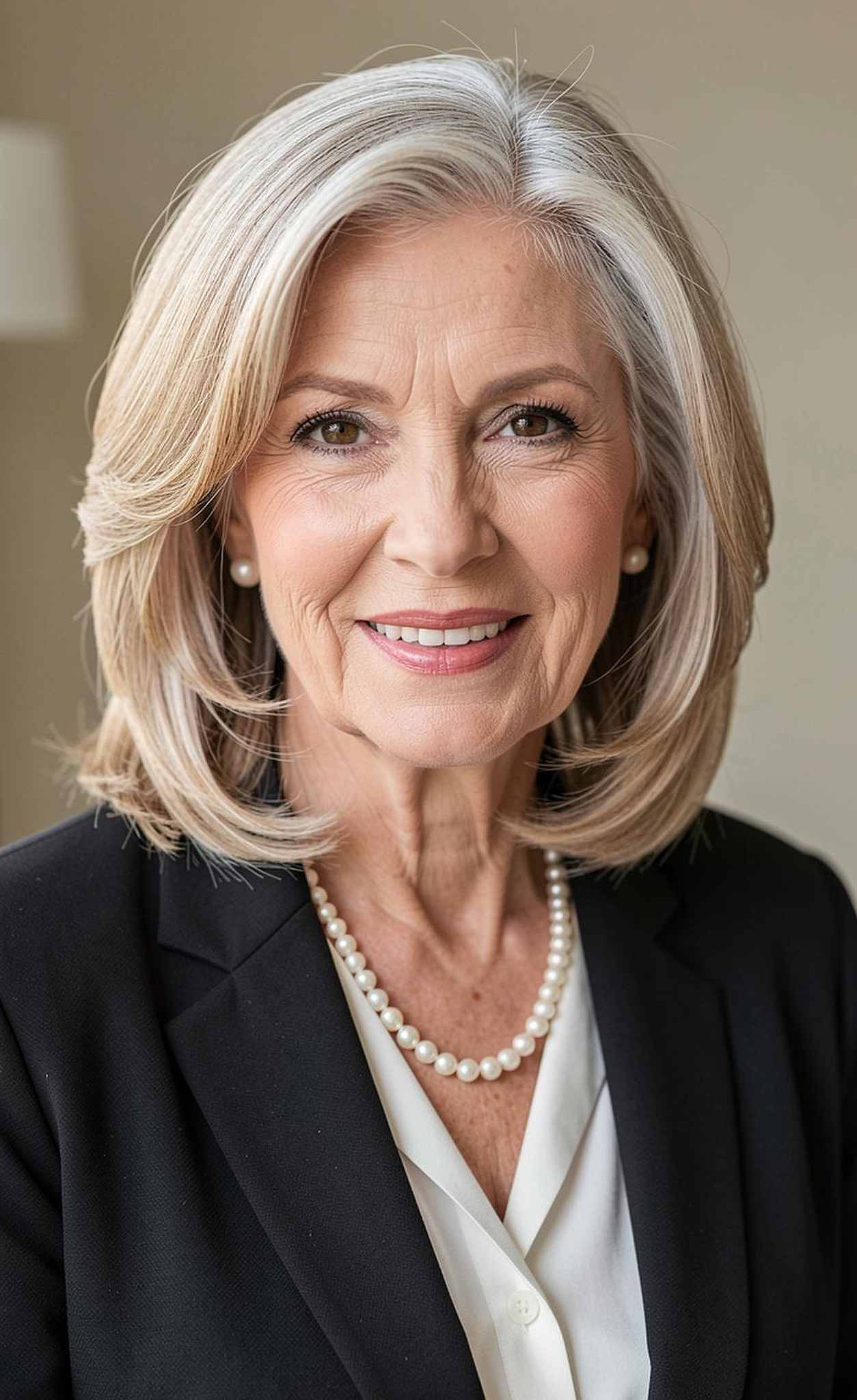 Timeless Hairstyle Over 50  Effortless Elegance