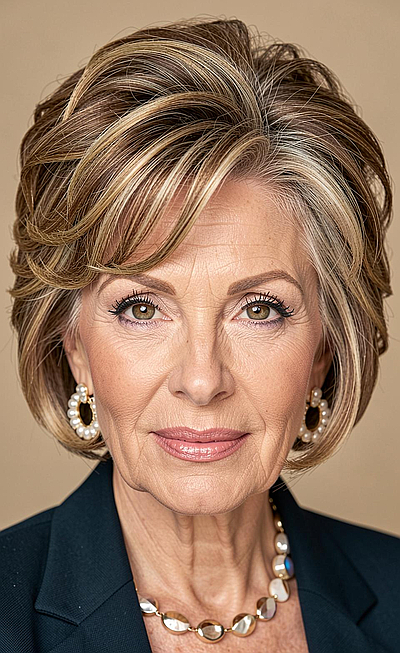 Trendy Hairstyle Over 50 That Make You Shine