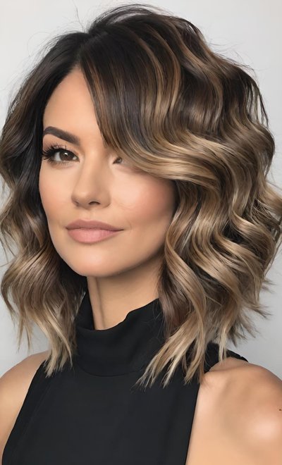 Undone Elegance ✨ | Wavy Shag Haircuts with Natural Volume & Flow